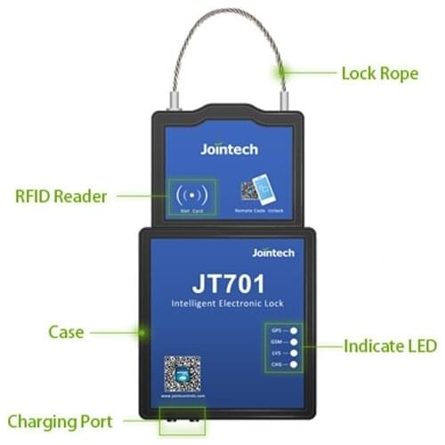 Gps Electronic Seal Nfc Padlock Nfc Padlock Smart Container Lock