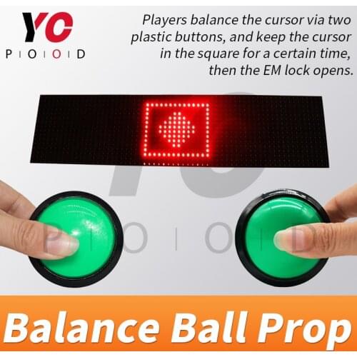 YOPOOD Balance ball prop escape room Takagism game balance the ball to control the cursor in square real life supplier chamber
