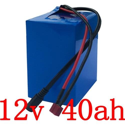12V 40AH battery pack 12V 4000mah Lithium ion battery 12v 40ah Lithium polymer battery 12V UPS battery pack+12.6V 5A charger