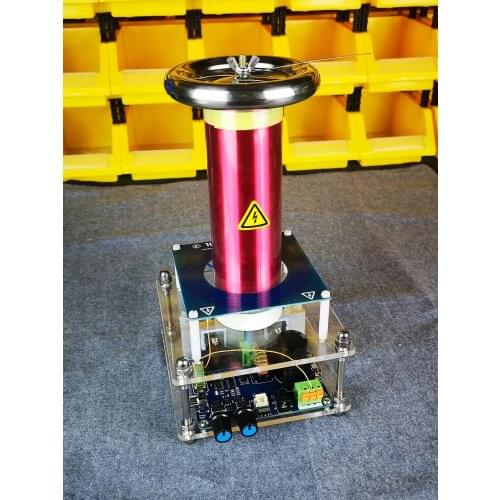 Tesla Coil Desktop Level Integrated Solid State Music