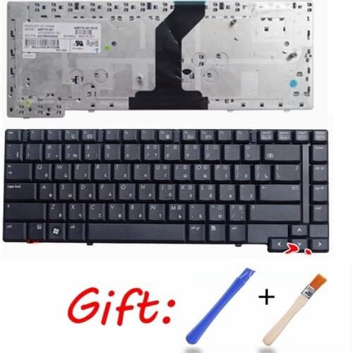 New RU Laptop keyboard FOR HP Compaq 6730B 6735B 6531B 6730p Replace russian layout black color