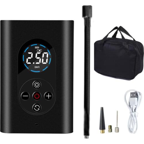 RACEFAS Portable Air Compressor Car Tire Inflator Pump Car Tyre Inflator Compressor For Cars Tire Air Injector Bicycle Pump Boat