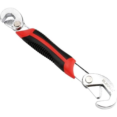 ELECALL Universal Wrench 1pc Mini spanner Multi-Function Adjustable Grip Wrench ratchet wrench Spanner hand tools 9-22mm