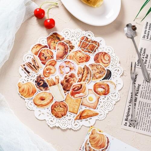 Cookie Bread cute Stickers Food sticker bullet journal stationery scrapbooking art supplies adesivo stationary adesivos post it