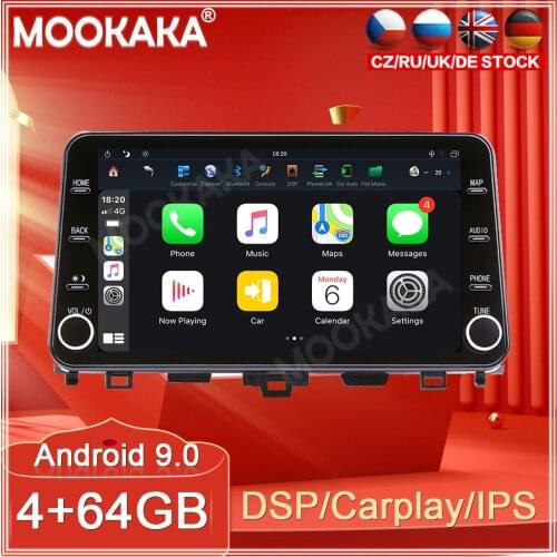 4+64G Android 9 For Honda Accord 10 Car GPS Navigation Streaming Media Multimedia Player Head Unit Auto Radio