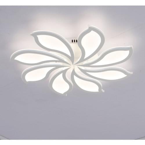 Acrylic Kids Lamp Modern Led Ceiling Light With Remote Control Living Room Bedroom Dimming Decor Home Lighting Fixtures 220V