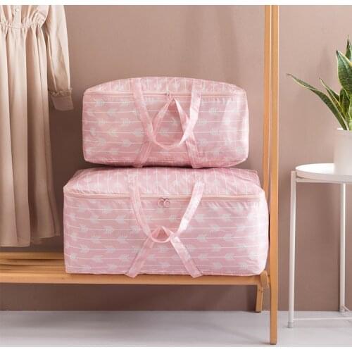 Home Quilt Storage Bag Clothing Packing Bag Waterproof Student Luggage Bag Blanket Storage Box Large Size Clothes Organizer Case