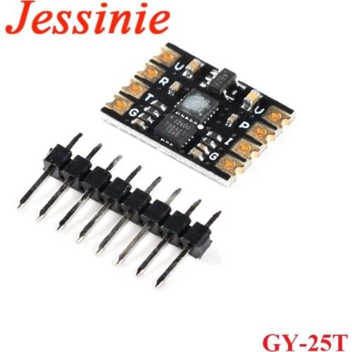 GY-25T Tilt Angle Module 6DOF Six-axis Serial Port I2C IIC Gyroscope Acceleration Sensor Board For Arduino GY 25