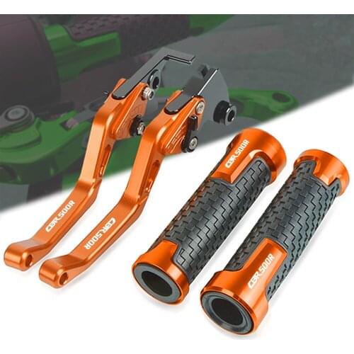 Motorcycle FOR HONDA CBR500R CBR 500 R 2013-2018 2017 CNC Accessories Adjustable Short Brake Clutch Levers Hand Grips Handlebar