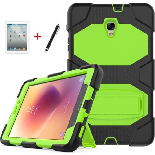 Full-Body Soft Rugged Hard PC Shockproof with Kickstand Kids Protective Cover for Samsung Galaxy Tab A 8.0 T380 T385 8 inch Case