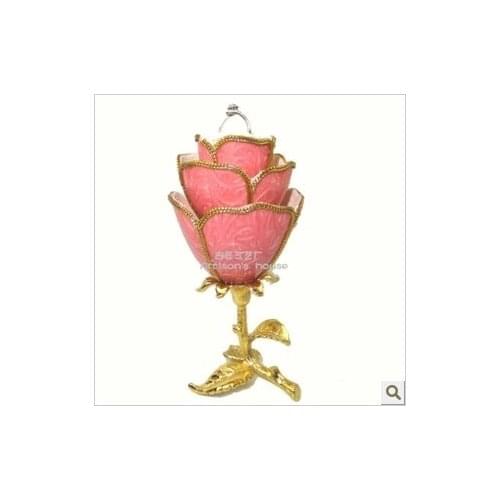 Never fade roses European royal Egg Jewelry Box birthday gift affordable love Christmas gift of choice