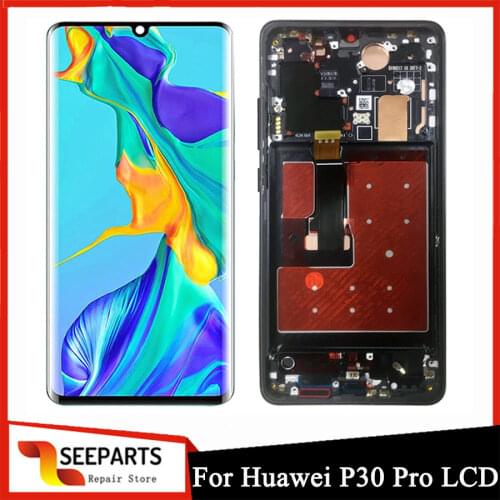 Original New For Huawei P30 Pro LCD Touch Screen Digitizer Assembly VOG-L04 VOG-L09 VOG-L29 Display For Huawei P30 Pro Display