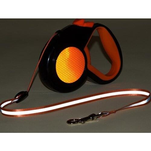 Dog Leash Double Handles Leashes for Medium Large Pet Pitbull Heavy Duty Rope Reflective Leads