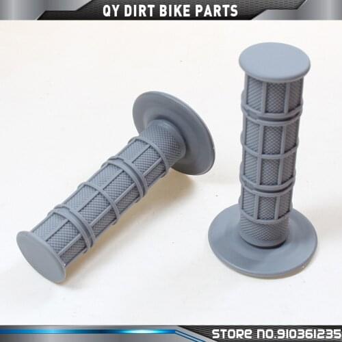 Grey colours handle grips Hand Grips For CRF YZF KXF KAYO BSE 110 125 140 250cc Dirt Pit Bike Motocross