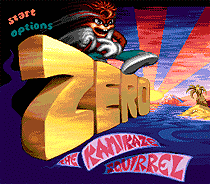 Zero the Kamikaze Squirrel 16 bit MD Game Card For Sega Mega Drive For SEGA Genesis