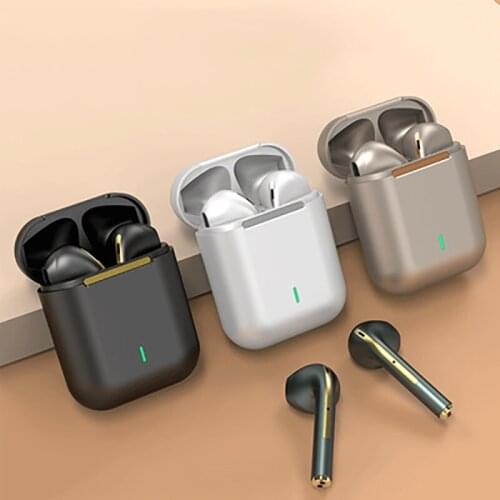 J18 TWS Wireless Headphones Bluetooth Waterproof IPX5 HIFI-Sound Music Earphones For Iphones Huawei Samsung Xiaomi Sport Headset