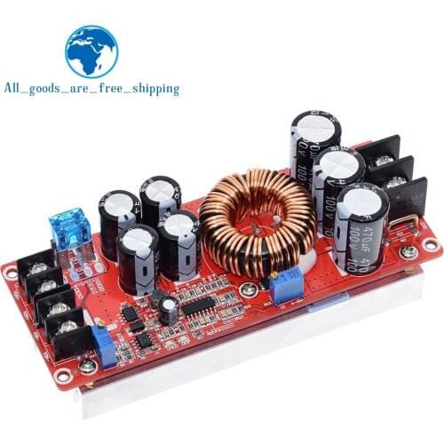 TZT 1200W 20A DC Converter Boost Step-up Power Supply Module IN 8-60V OUT 12-83V