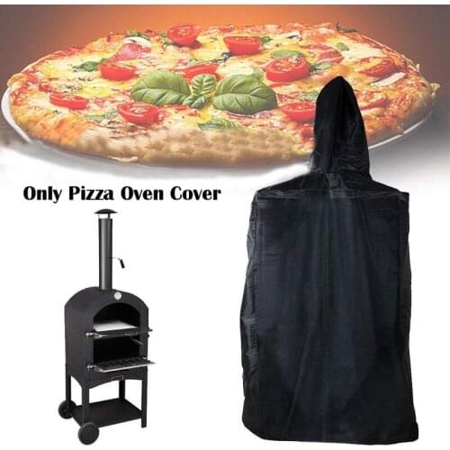 Outdoor Barbecue Covers Pizza Oven Cover Heavy Duty Waterproof Rain Snow BBQ Cover 58x45x168cm All-Purpose Covers