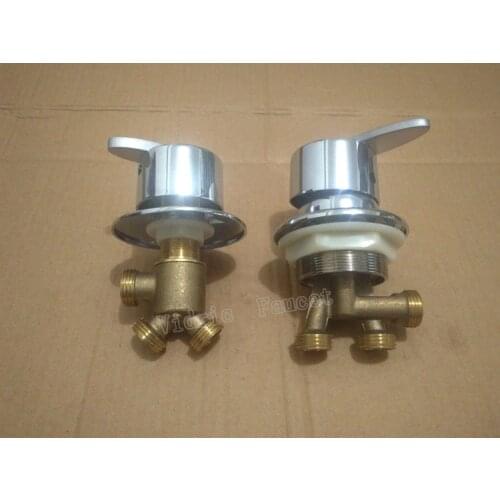 Bathtub shower faucet mixing valve , bathroom switch Water separator , hot and cold water mixing valve