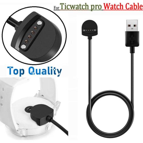 Top Quality Fast Charging Cradle adapter Cable For Ticwatch pro Watch Bracelet usb Cable For Ticwatch pro Replacement Charger