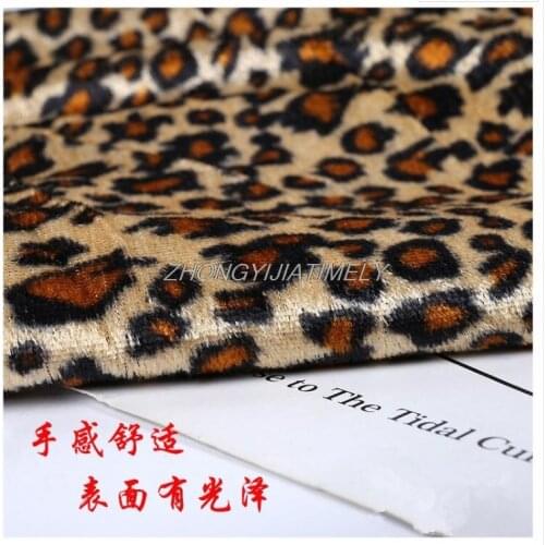 Gold velvet animal flannel, leopard cloth, tiger striped cloth, zebra striped cloth, savage hunter clothing