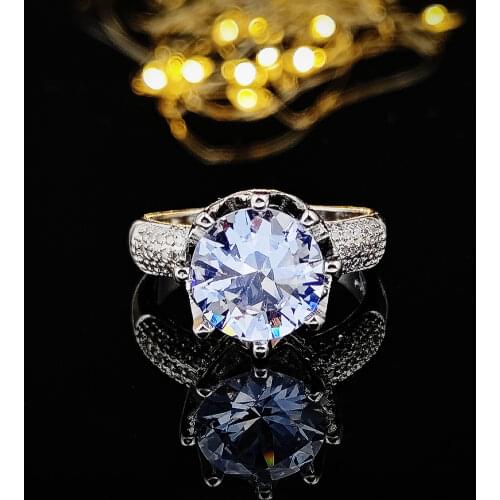 Original solid real Solid 925 Sterling Silver Women Rings Flower luxury Wedding Engagement finger Ring For luxury Jewelry r4427
