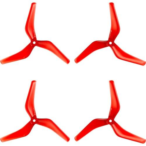 AZURE POWER BSP 6145 6.1X4.5X3 3-Blade PC Propeller BIG SMOOTH PROPS for RC FPV Racing 6inch Long Range LR6 Drones DIY Parts