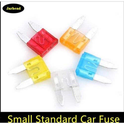 50pcs High Quality Small Standard Car Fuse Standard Small Fuse Blade Fuse Auto Fuse Car 2A 3A 5A 7.5A 10A 15A 20A 25A 30A 35A