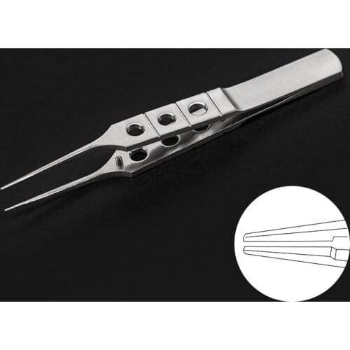8.5cm stainless steel Double eyelid embedding surgery tool ophthalmic fat extraction tweezers microcosmetic plastic equipmen