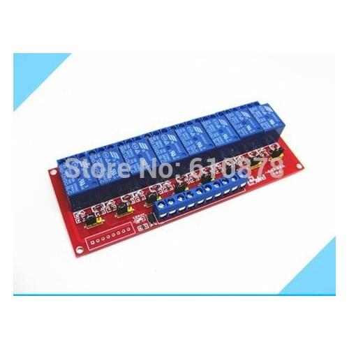 8 Channel 24V Relay Module with Optocoupler OfficialFor Arduino PIC ARM AVR DSP