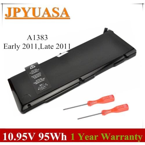 7XINbox 10.95V 95wh A1383 Laptop Battery For Apple MacBook Pro 17" 2011 A1297 020-7149-A10 MC725LL/A MD311LL/A MB604LL/A