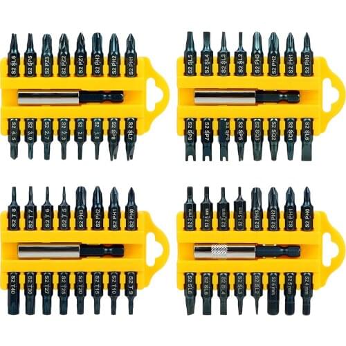 Holder Screwdriver Bits 17pcs /set Security Tamper Proof Torx Hex Star Bit Set