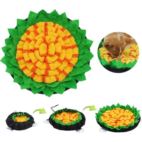 Dog Toys Increase IQ Snuffle Mat Slow Dispensing Feeder Pet mat Puzzle Puppy Training Games Feeding Food Intelligence dog Toy