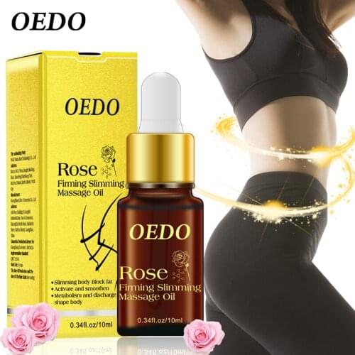 OEDO Slimming Essential Oil Burning Cellulite Body Massage Oil Weight Loss Promote Fat Thin Waist Stovepipe Firming Skin Essence