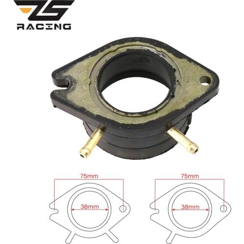 ZS Motorcycle Intake Manifold Boots For Yamaha Virago 1100 XV1100 XV 700 700 XV750 750 XV920 With Insulator Connector