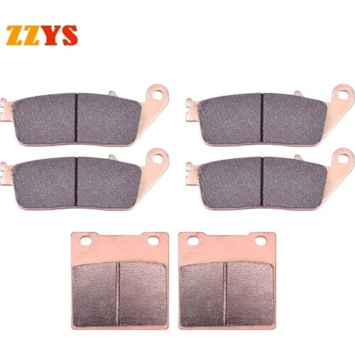 Motorcycle Front and Rear Brake Pads Set For Suzuki RF400 RF400R GK78A RF600 RF600R GSF650 Naked Bandit 650 RF 400 600 GSF 650