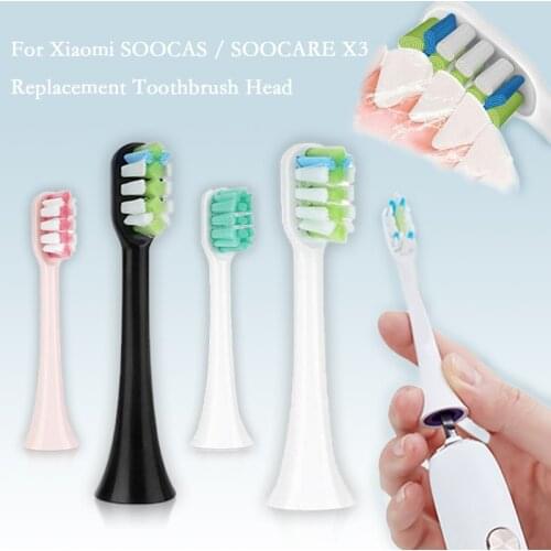 Replacement xiaomi Toothbrush Heads for Soocas X3 Electric Toothbrush Brush Head Sonic Electric Tooth Brush heads 5