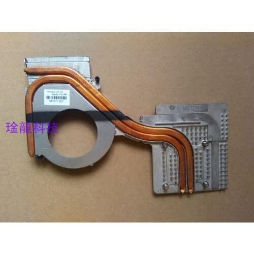 USED working good cooler for HP elitebook 8740 8740W cooling heatsink 597571-001 FOR nVidia graphics subsystems