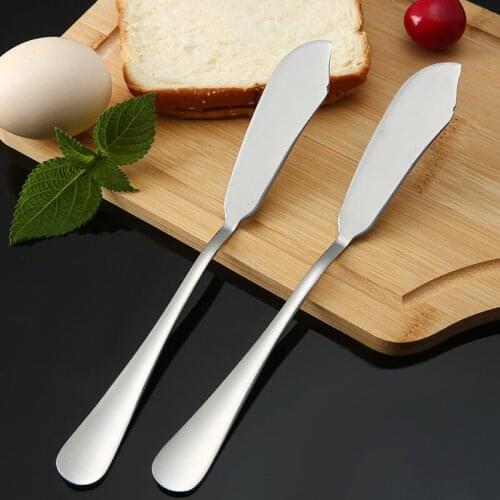 Stainless Steel Butter Cutter Cheese Spreader Cream Slicer Long Handle Spatula Kitchen Tools