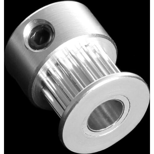 2Pcs Timing Belt Drive Pulley GT2 16 Teeth Pulley Aluminum Bore 5mm Width 6mm