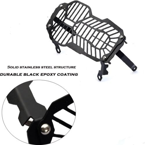 Motorcycle Stainless Steel Headlight Grille Guard Cover Headlamp Protective Cover For BMW R1200GS LC ADV LC Adventure