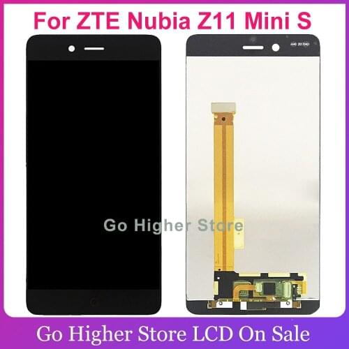 AAA Lcd For ZTE Nubia Z11 mini S NX549J LCD Display Digitizer Screen Touch Panel Glass Sensor Assembly + Tools