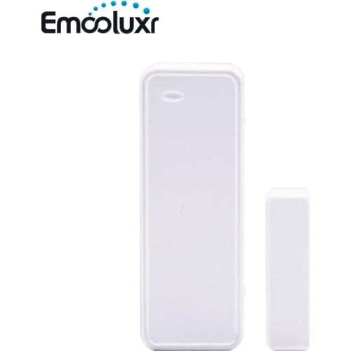 10pcs/lot two-way intelligent wireless door gap door window sensor magnetic contact for app control wifi alarm systems G90B plus