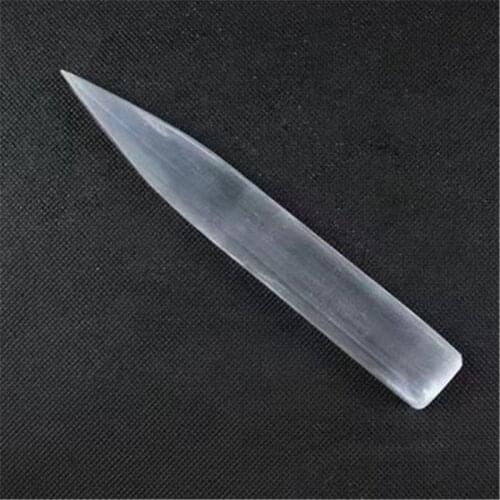 12cm Natural Selenite Lamp Carved Pyramid Tower Healing Crystal Wand Heart Palm Stone Wicca Decor Point White Plate Gift 1pc