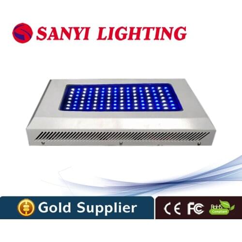 120W LED Aquarium Grow Light 90 degree Coral Reef Fish Tank Lighting Blue White Color Coral Reef Growing
