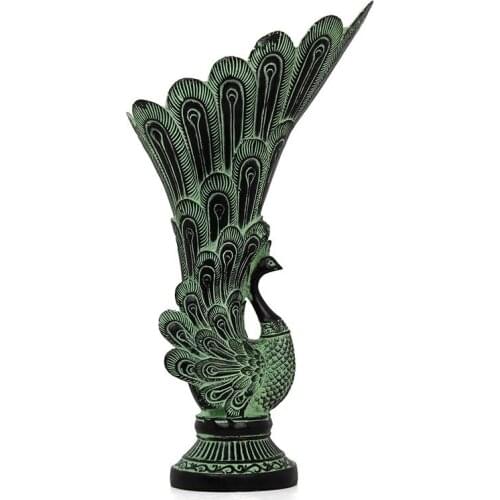 Archaize peacock vase furnishing articles bronze decorative household items