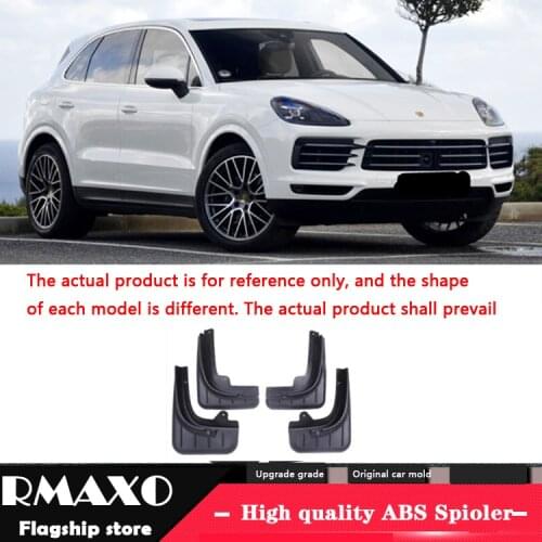 For Porsche CAYENNE 2011-2017 Mudflaps Splash Guards Front With the color and rear Mud Flap Mudguards Fender Modified special