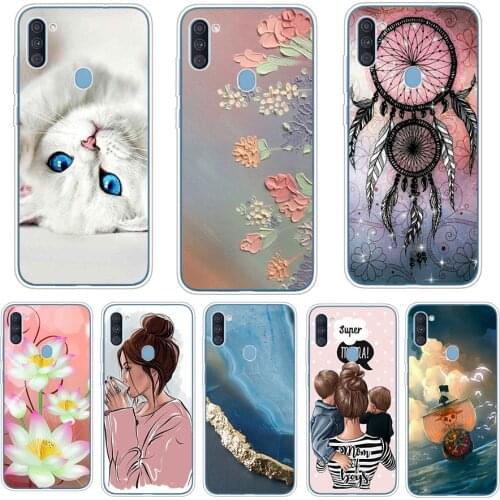 For Samsung Galaxy A11 M11 Case Silicone TPU Soft Cover Case For Samsung A11 M11 A 11 M 11 SM-A115F SM-M115F A115M Coque