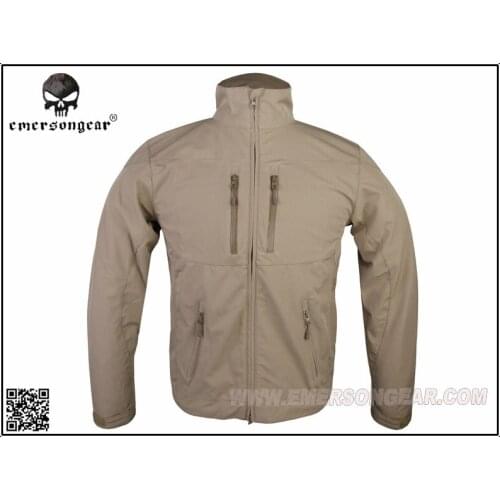 EMERSON SoftShell Windbreaker Jacket Breathable Perspiration EM6810