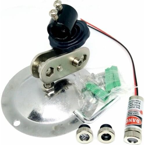 Focusable 830nm 100mw Infrared IR Laser Diode Module 3 in 1 Dot/Line/Cross Head Point Lasers with Adjustable Heatsink Mount